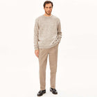 Taamir Structure Pleated Pant honey reed