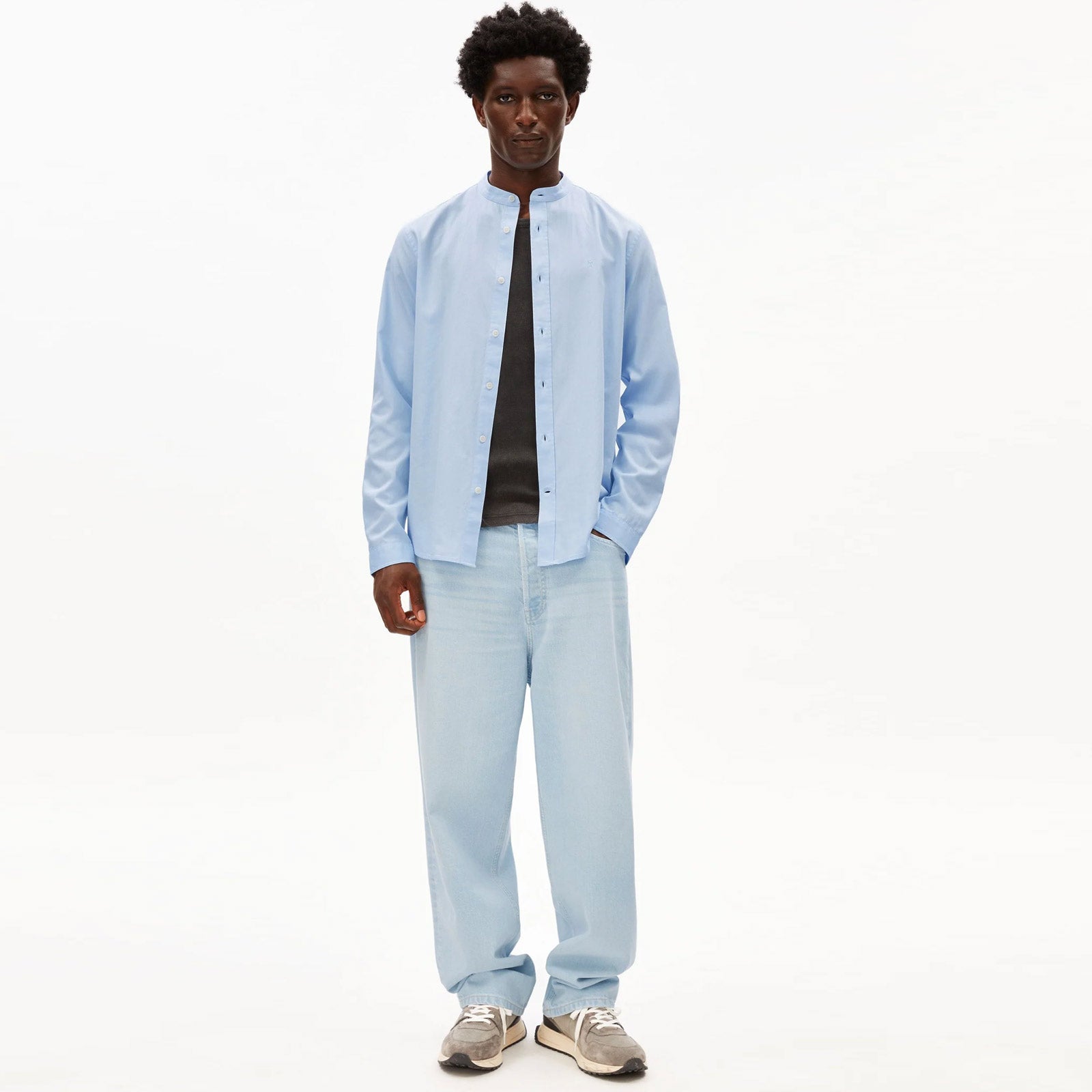 Tomaasas Longsleeve Shirt wedgwood Armedangels