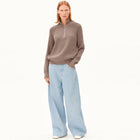 Troyer Vanisé Knit Sweater cinnamon dust/dark cinnamon dust
