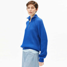Troyer Vanisé Knit Sweater dynamo blue/light dynamo blue
