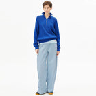 Troyer Vanisé Knit Sweater dynamo blue/light dynamo blue