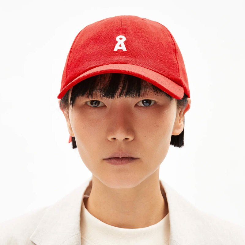 Yenaas Bold Cap coral blush Armedangels