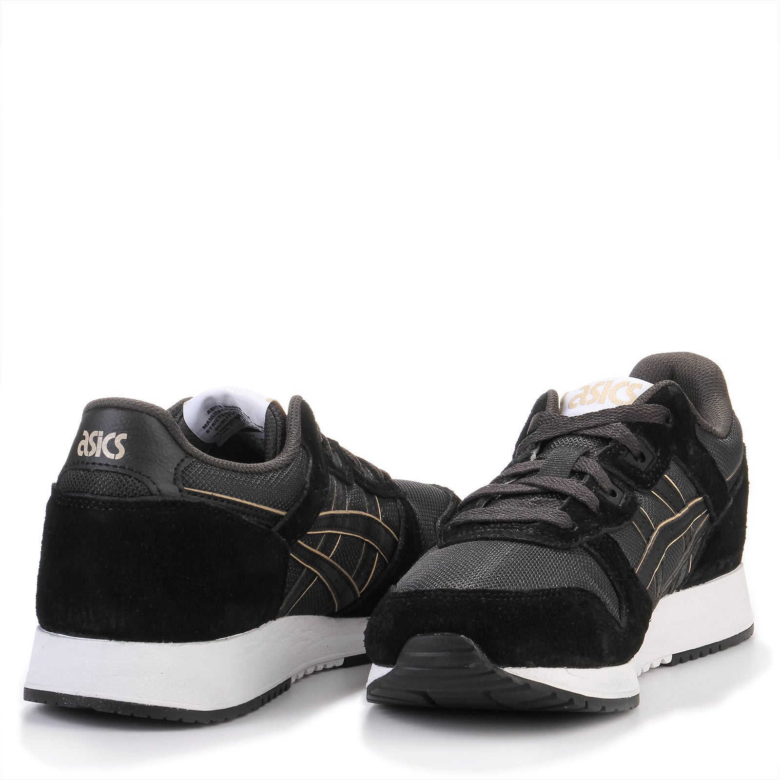 Asics lyte trainer black online