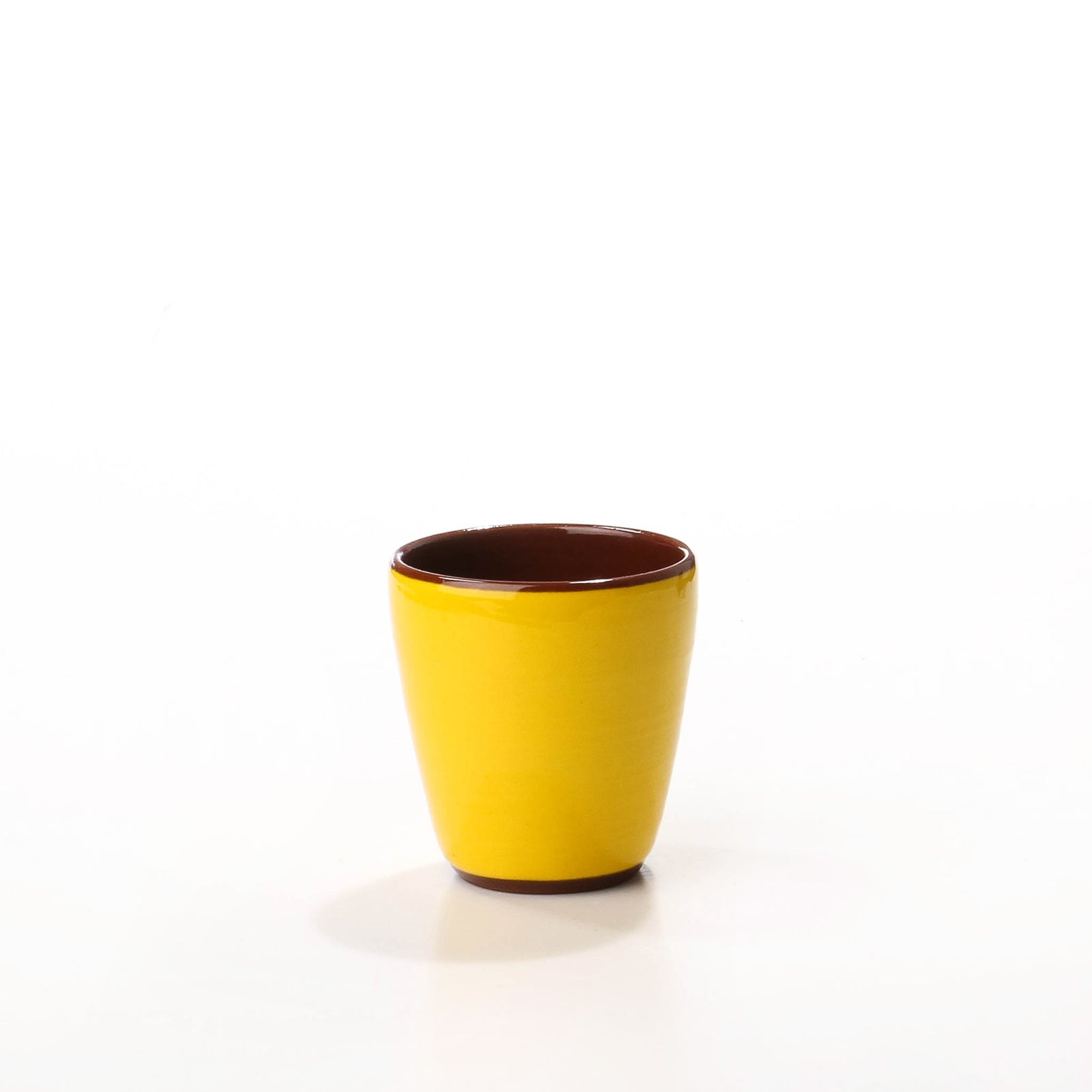 Tasse Expresso jaune citron