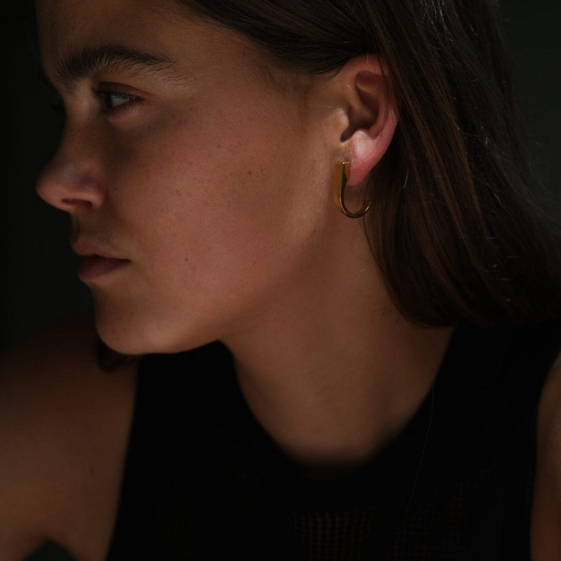 Alike Earrings gold Bandhu Jewelery