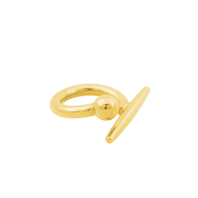 Conflicting Ring gold Bandhu Jewelery