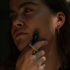 Conflicting Ring gold Bandhu Jewelery