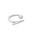 Conflicting Ring silver Bandhu Jewelery