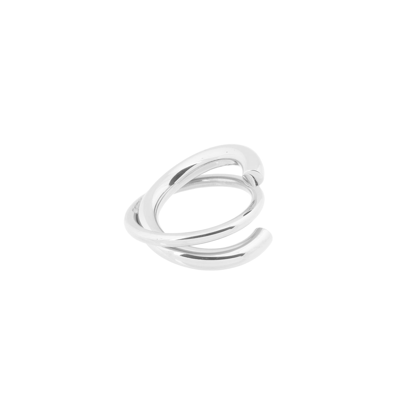 Cutted Ring silver