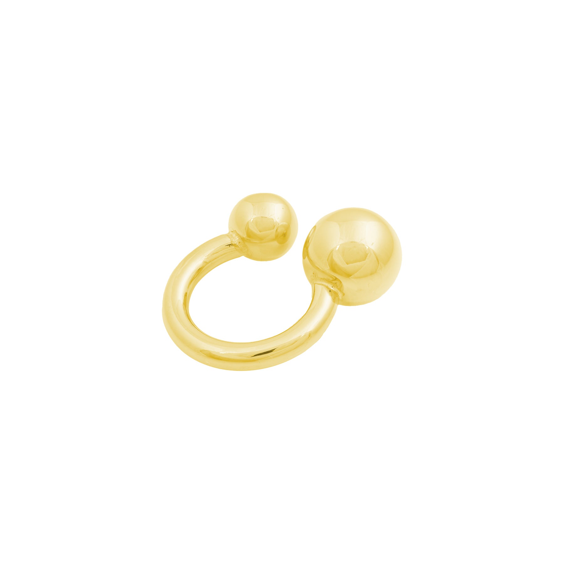 Dot Duo Ring gold