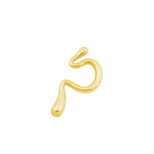 Liquefy Earcuff gold Bandhu Jewelery