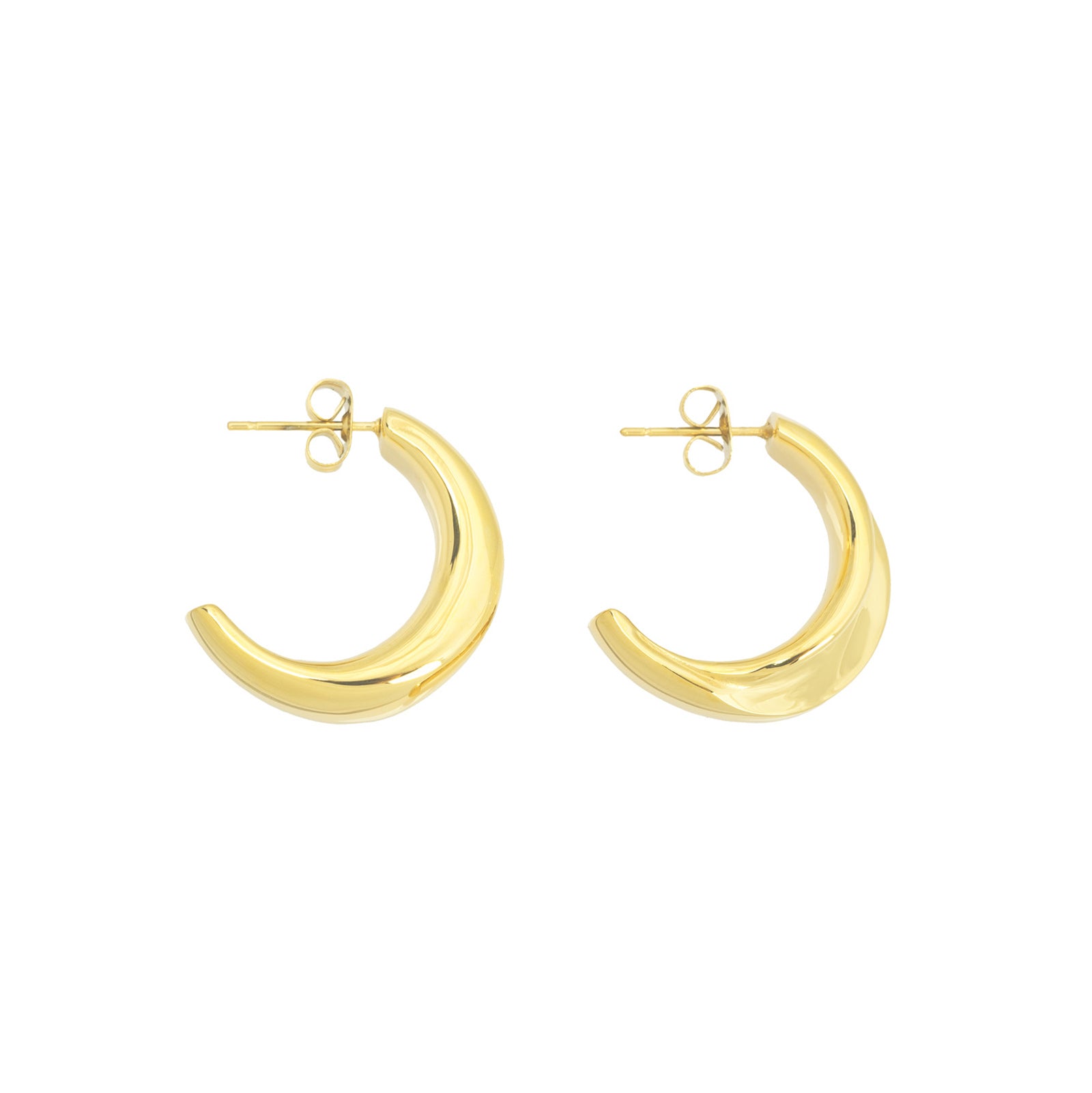 Onda Earrings gold