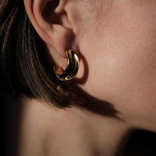 Onda Earrings gold