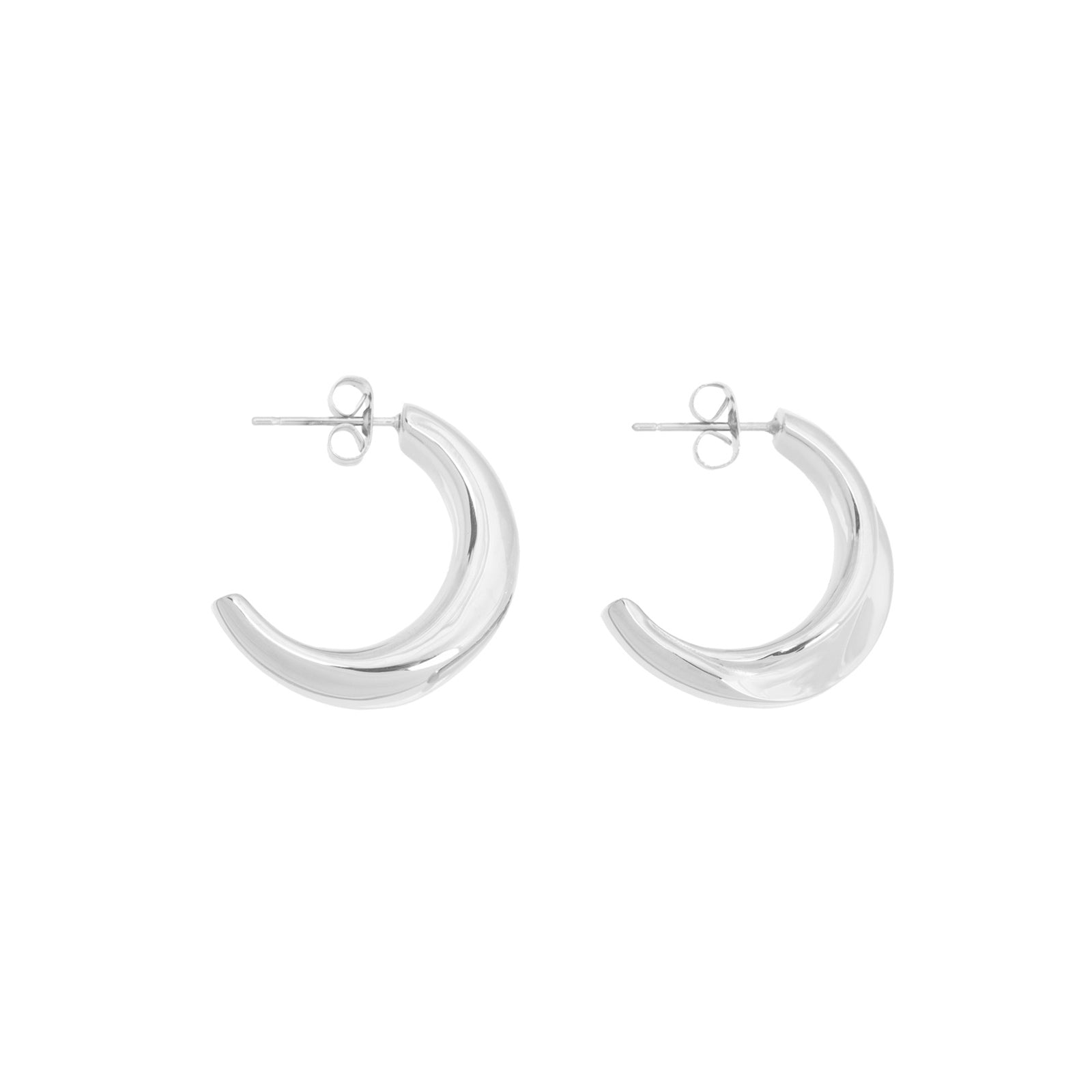 Onda Earrings silver