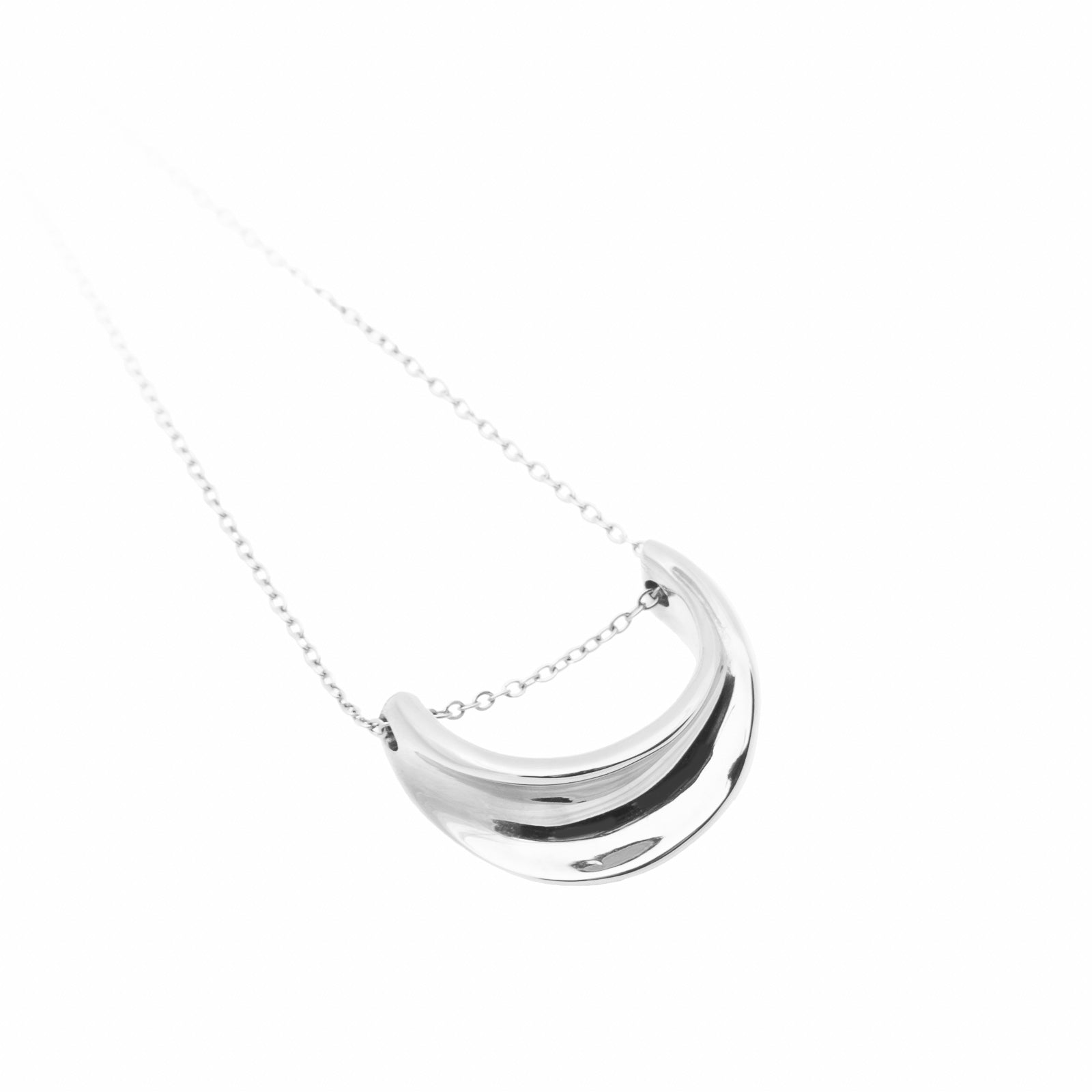 Onda Necklace silver