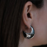 Ribble Earrings silver