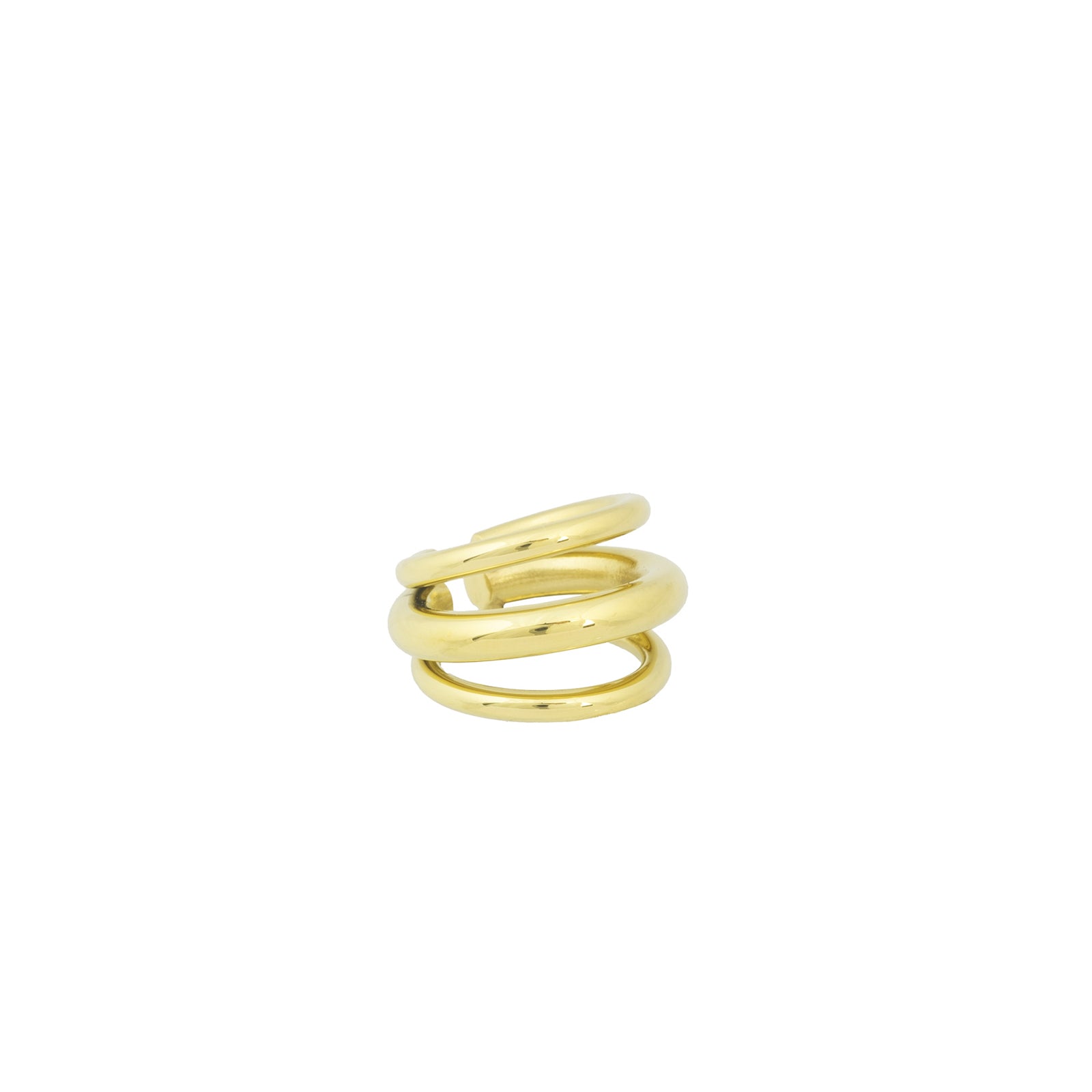 Triune Earcuff gold