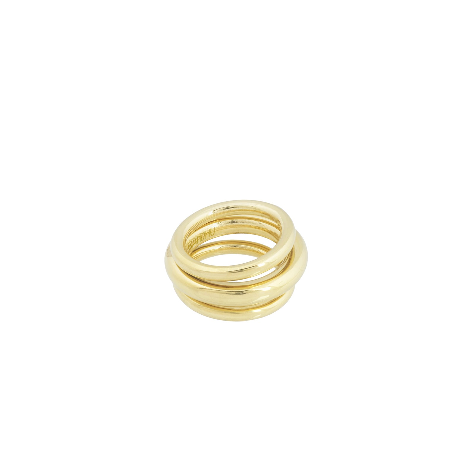 Triune Pinkey Ring gold