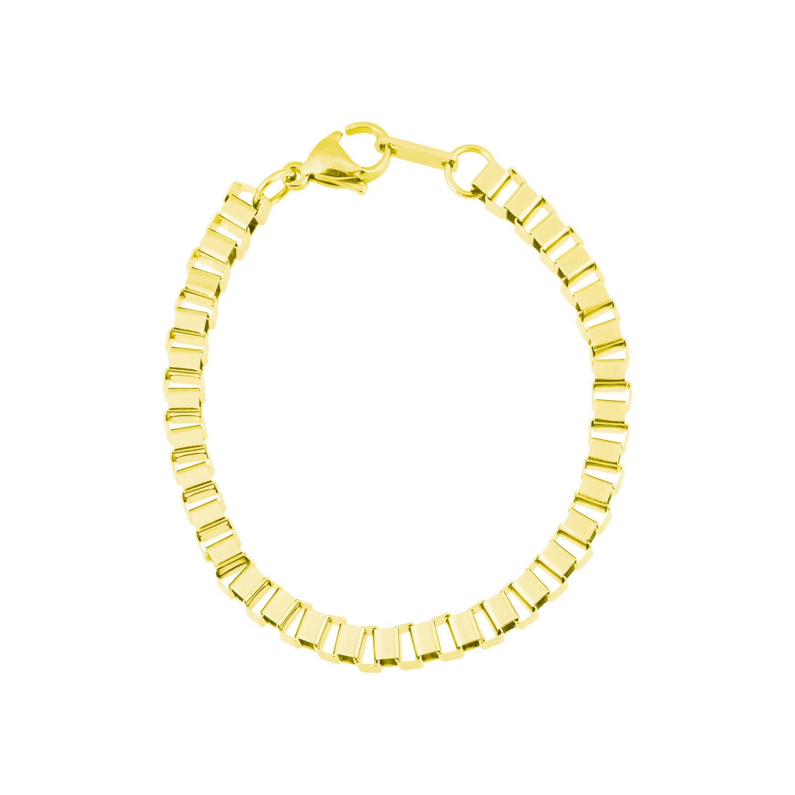 Boxchain Bracelet gold