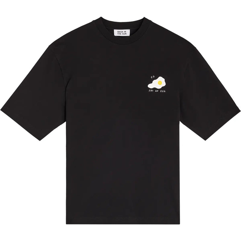 Egg Tee black Bask in the Sun