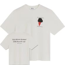 Icecream Relaxed Tee natural Bask in the Sun