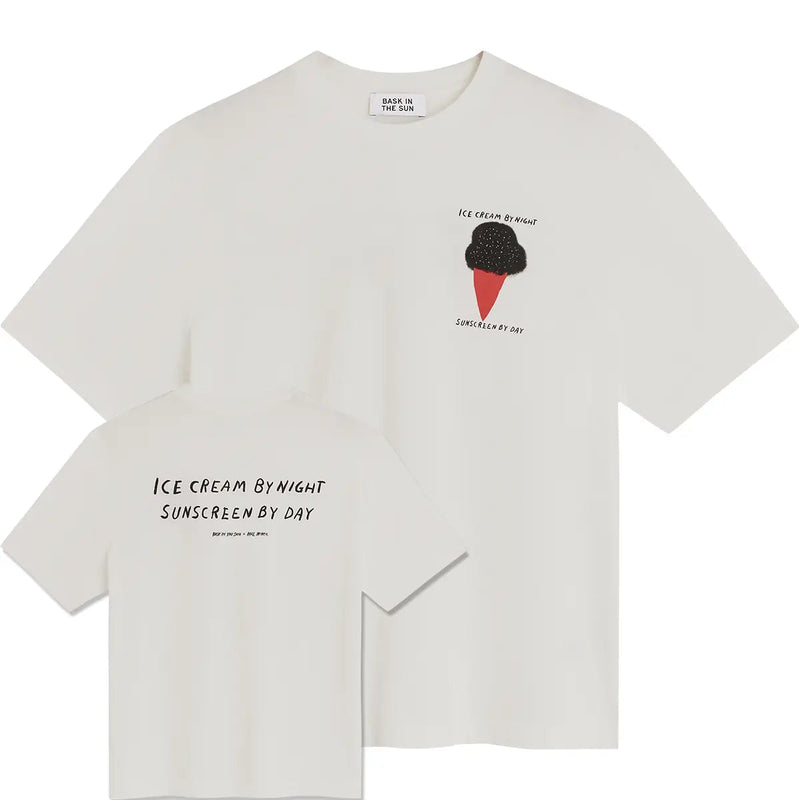 Icecream Relaxed Tee natural Bask in the Sun