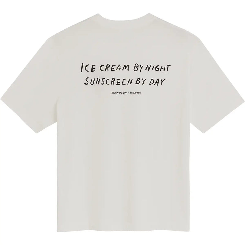 Icecream Relaxed Tee natural Bask in the Sun