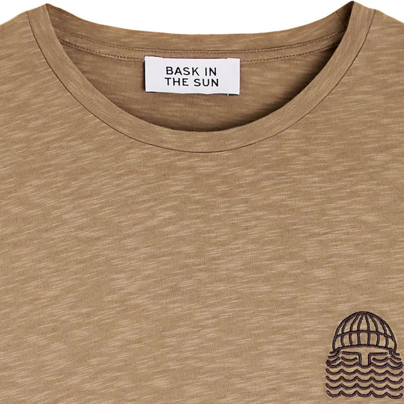 Mini To The Sea Tee taupe Bask in the Sun