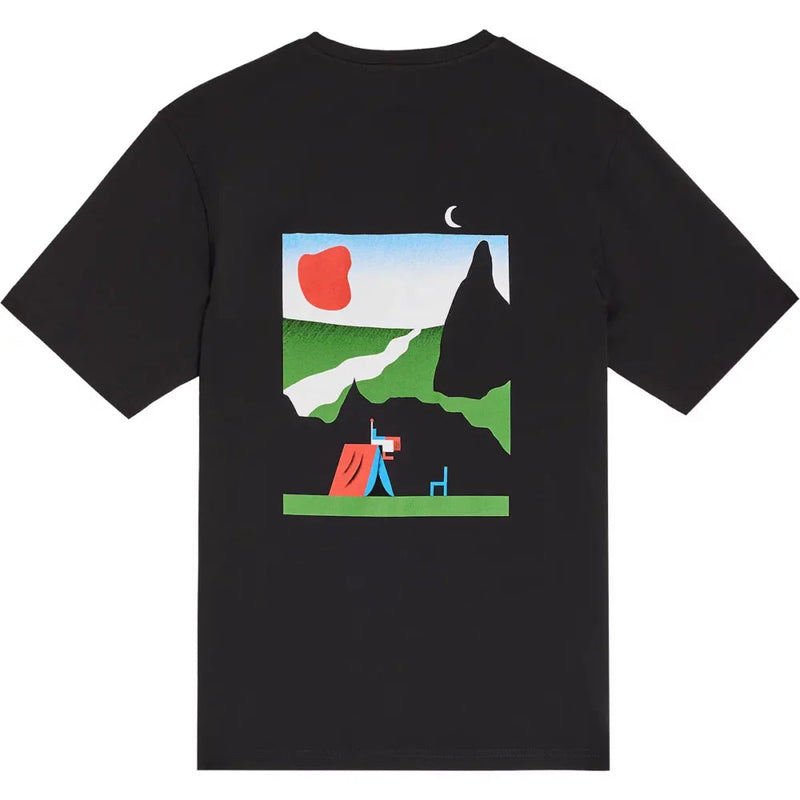 Moon Tee black Bask in the Sun