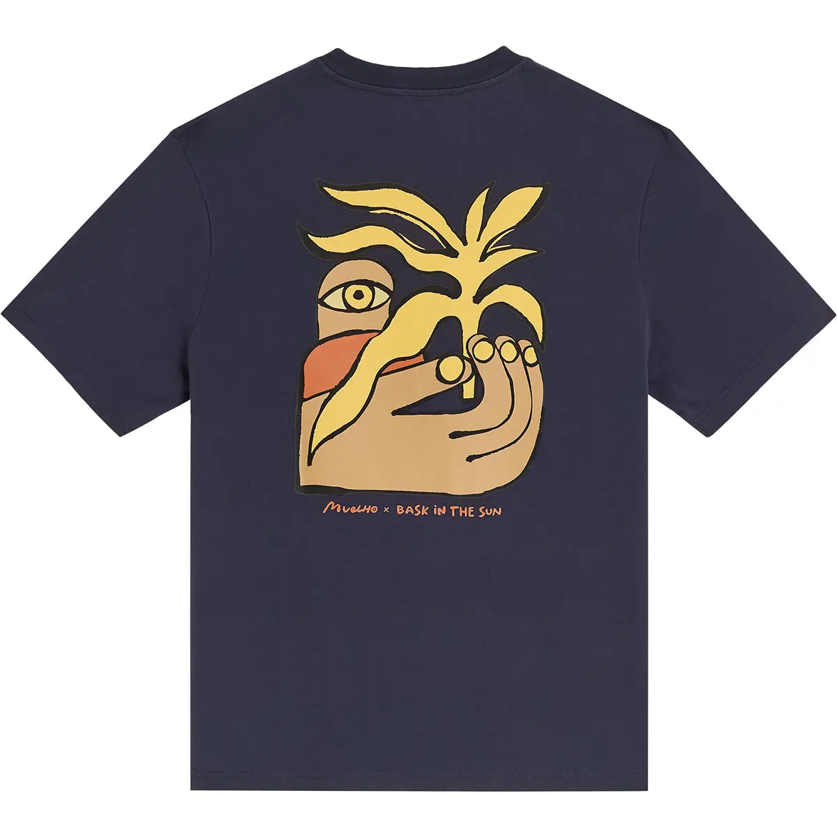 Plant Relaxed Tee midnight Bask in the Sun