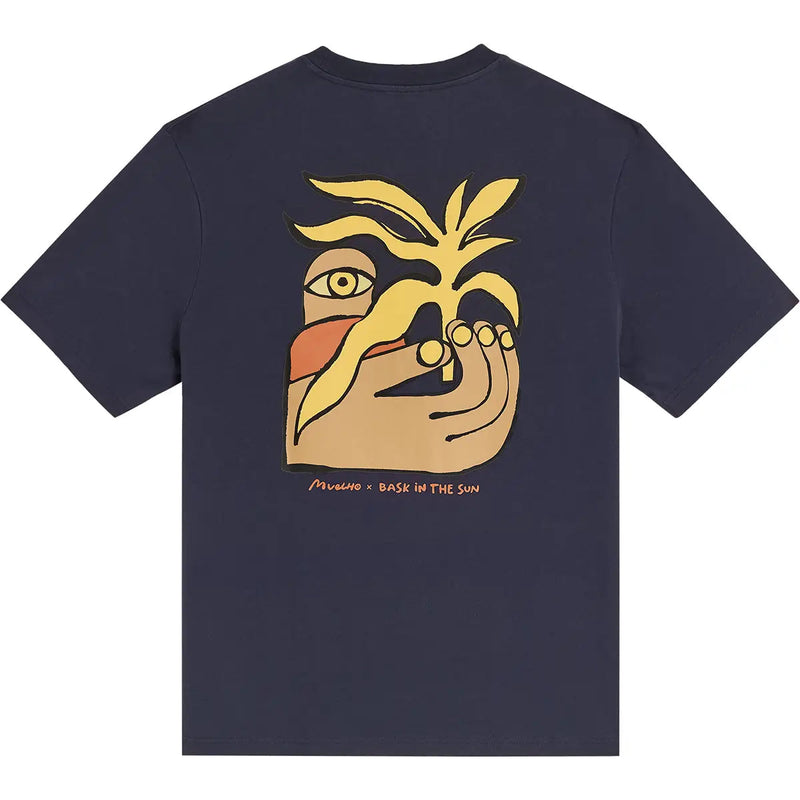 Plant Relaxed Tee midnight Bask in the Sun