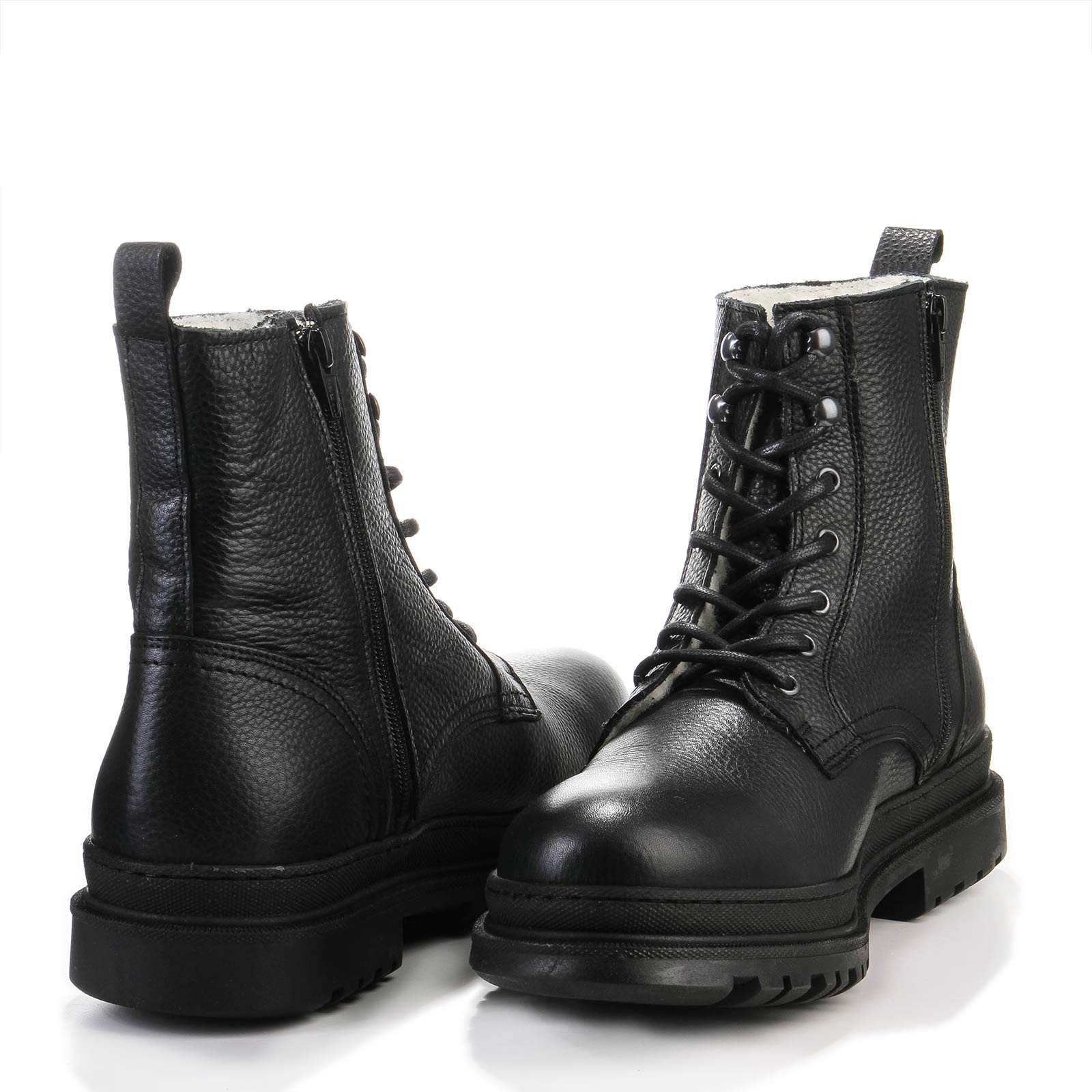 Biagrant Laceup Boot Gravado Warmlined black