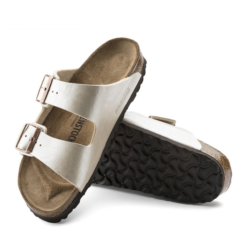 Birkenstock arizona graceful pearl white online