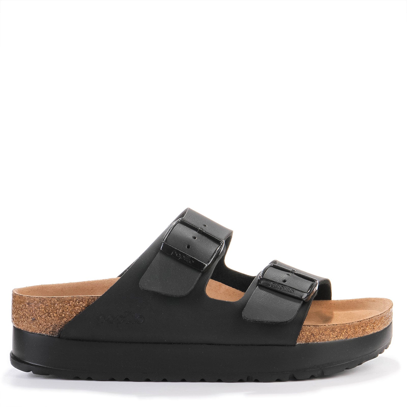 Arizona PAP Flex Platform Narrow Fit VEG black Birkenstock
