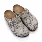 Boston VL Rivet Logo Regular Fit snake oyster