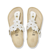 Gizeh Narrow Fit Flower Embellishment white Birkenstock