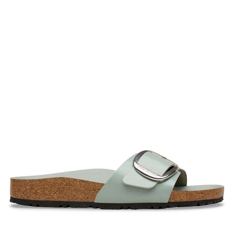 Madrid BB Narrow Fit High Shine pure sage Birkenstock