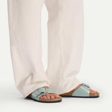 Madrid BB Narrow Fit High Shine pure sage Birkenstock