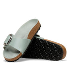 Madrid BB Narrow Fit High Shine pure sage Birkenstock