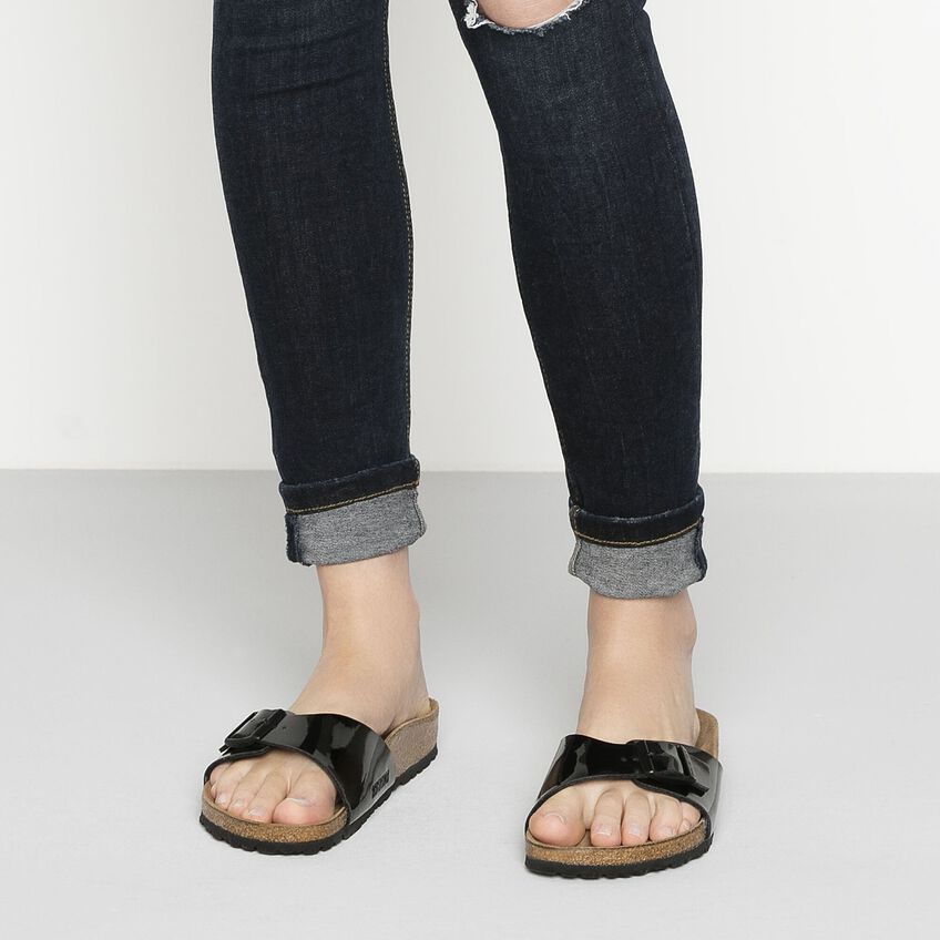 Madrid BF Narrow Fit patent black Birkenstock