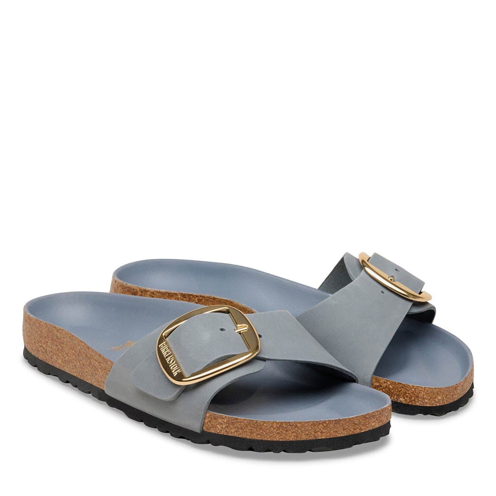Madrid Big Buckle Narrow Fit basalt gray Birkenstock
