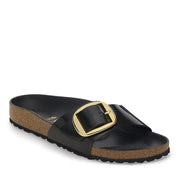 Madrid Big Buckle Narrow Fit high shine black Birkenstock