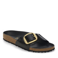 Madrid Big Buckle Narrow Fit high shine black Birkenstock