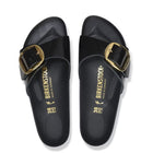 Madrid Big Buckle Narrow Fit high shine black Birkenstock