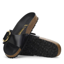 Madrid Big Buckle Narrow Fit high shine black Birkenstock