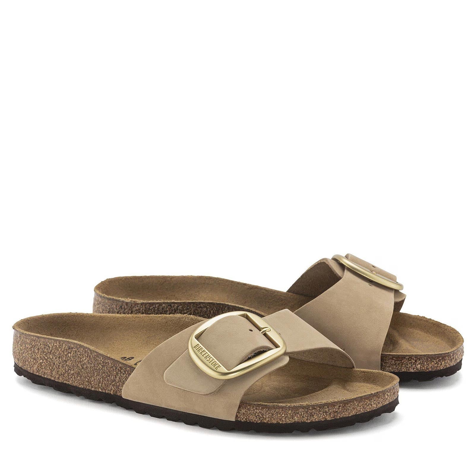 Madrid Big Buckle Narrow Fit sandcastle Birkenstock
