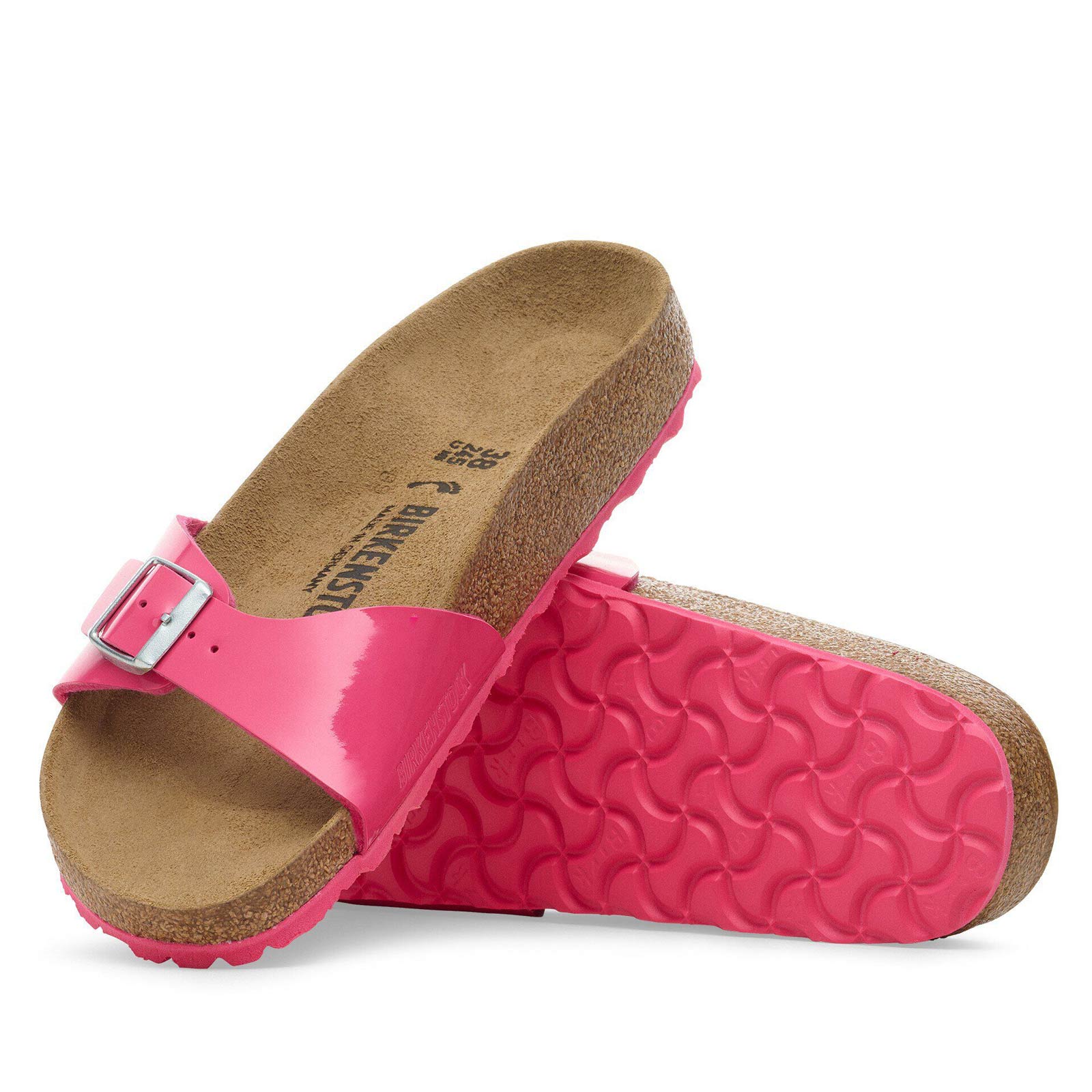 Madrid Patent Narrow Fit fuchsia tulip Birkenstock