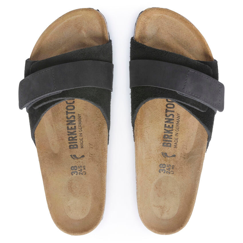 Black suede birkenstocks online