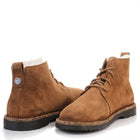 Uppsala Mid Shearling Boots Narrow Fit dark tea