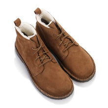 Uppsala Mid Shearling Boots Narrow Fit dark tea